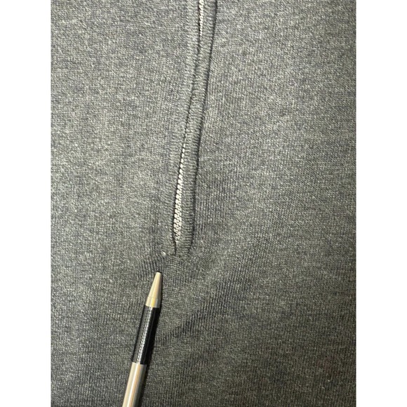 U.S. Polo Ass. Quarter Zip Sweatshirt Black Size Large - See Description - Picture 3 of 8